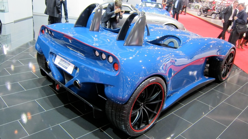 Illustration for article titled Wiesmann's BMW-powered ultralight is fast, stubby